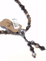 Collana Tamashii Mantra in Tessuto Pietre dure NHS1500-94 - NHS1500-94